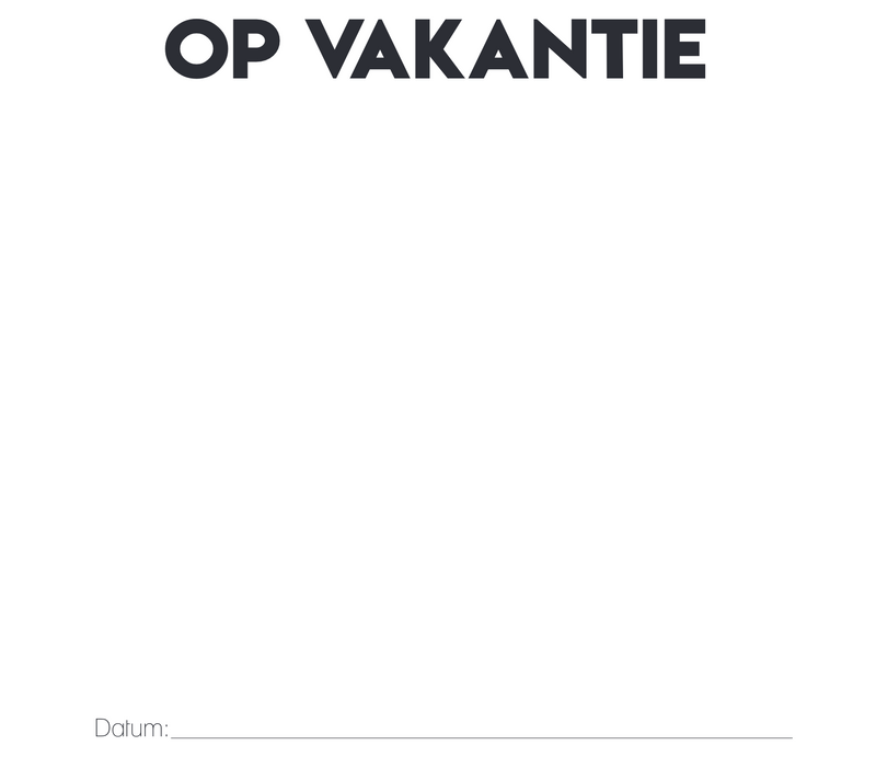 Invulboek 1-4 Jaar | Kijk Mij Eens | Groen