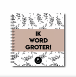 Invulboek 4-12 jaar | Ik Word Groter | Sand