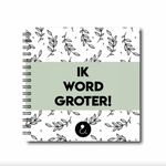 Invulboek 4-12 jaar | Ik Word Groter | Groen