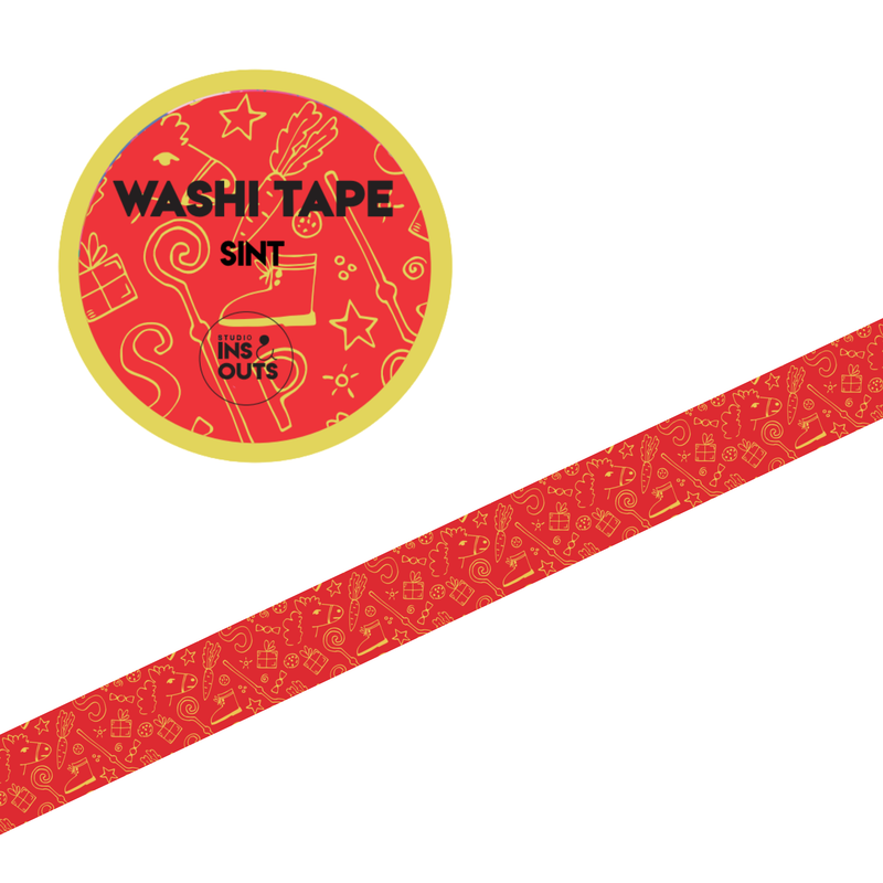 Brede washi tapes | Sint'25