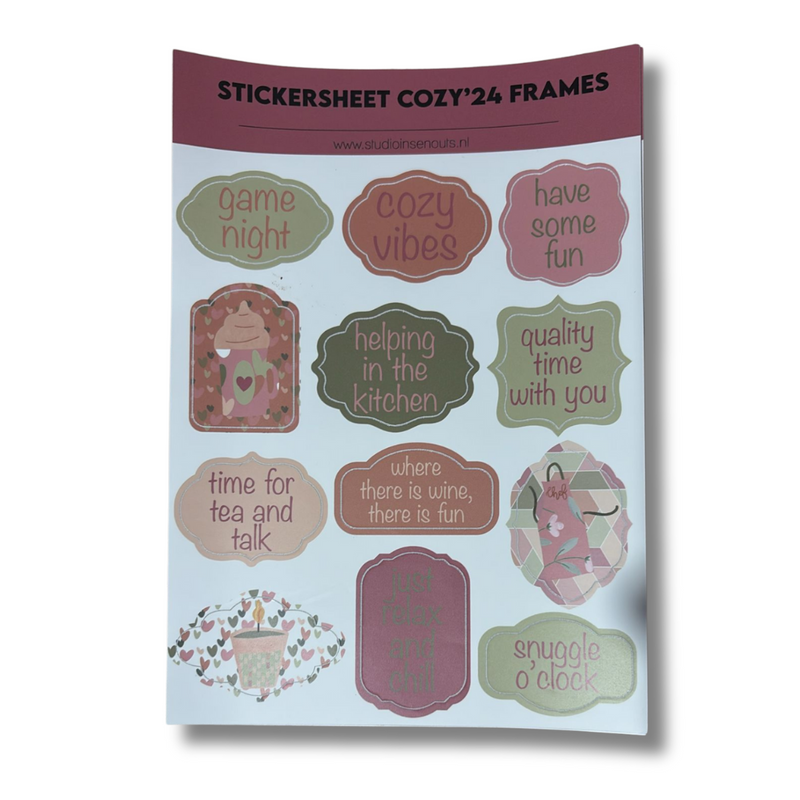 Stickervel Frames | Cozy'24