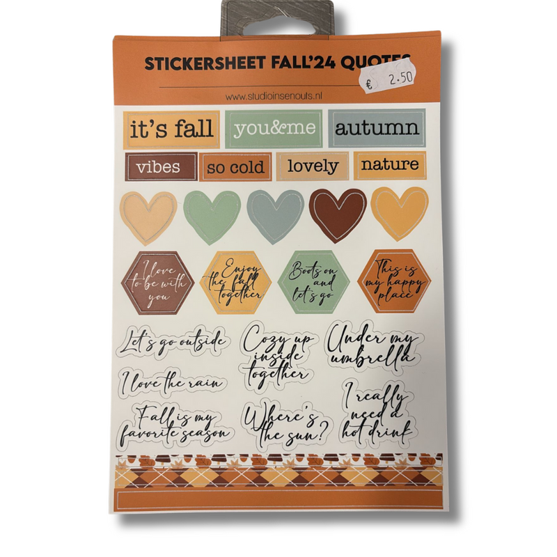 Stickervel Quotes | Fall'24