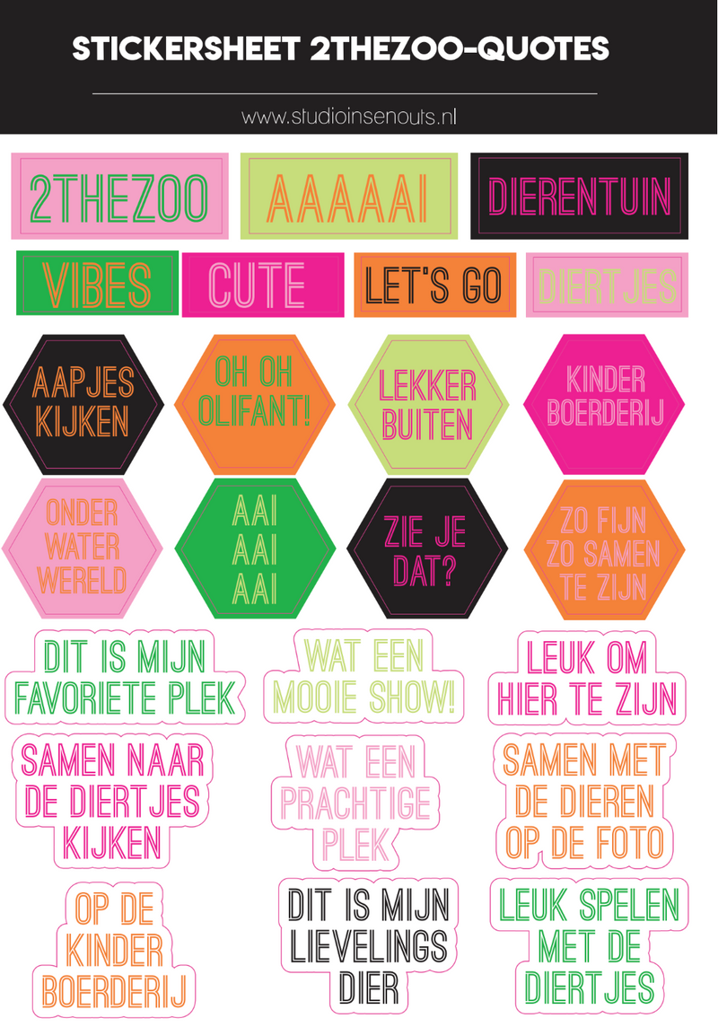 Mini Collectie | 2thezoo'25