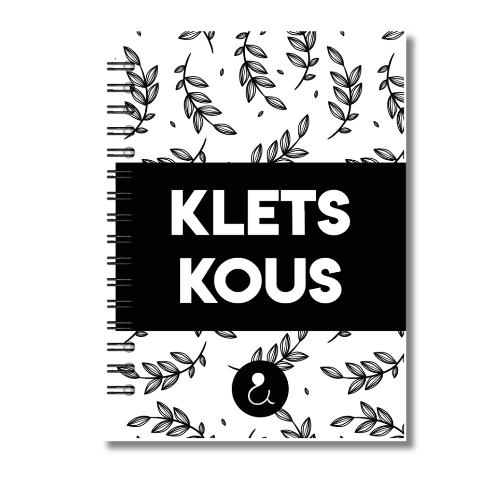 Uitsprakenboekje | Kletskous | Botanical Zwart