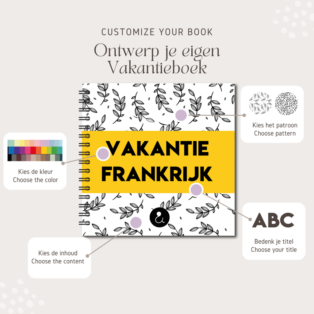 Ontwerp je Vakantieboek