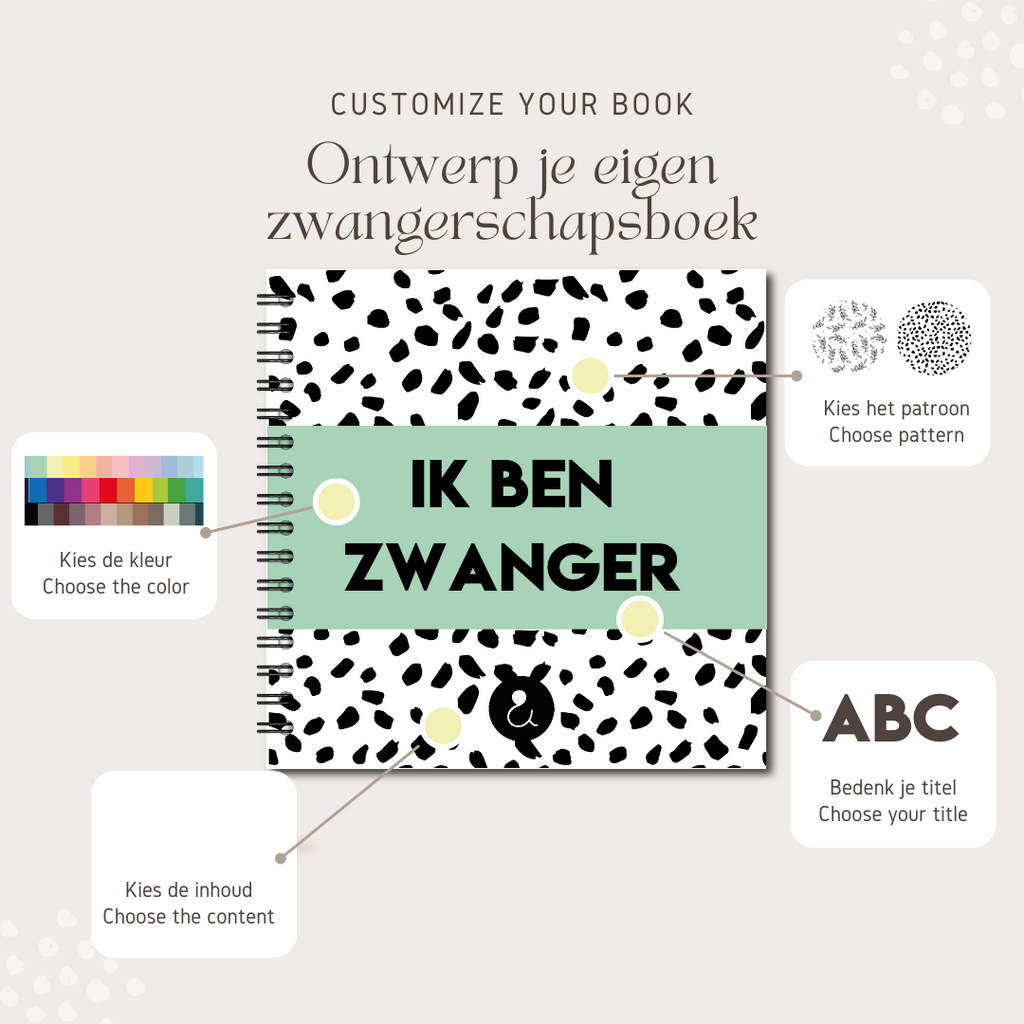 Ontwerp je eigen zwangerschaps boek