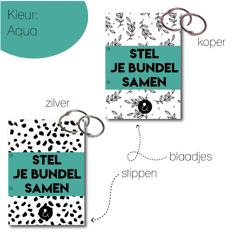 Stel je eigen A5 bewaarbundel samen | Rainbow Stijl