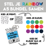 Stel je eigen A5 bewaarbundel samen | Rainbow Stijl