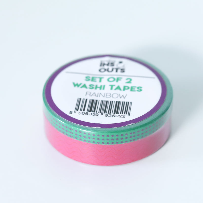 Set van 2 washi tapes | RAINBOW