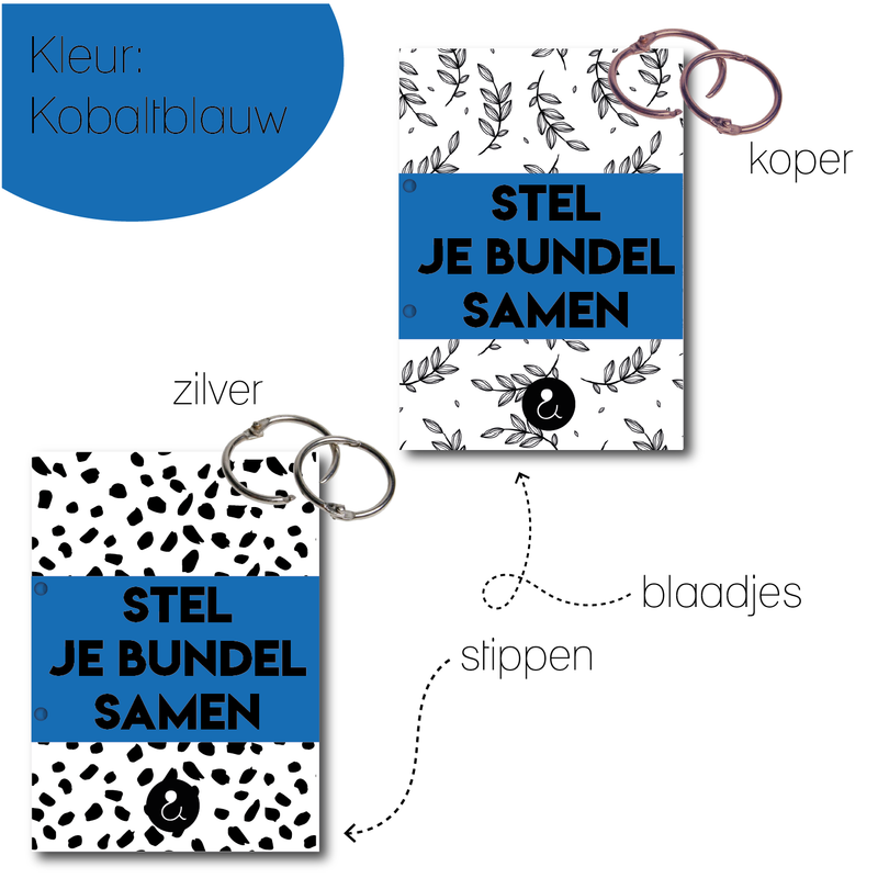 Stel je eigen A5 bewaarbundel samen | Rainbow Stijl