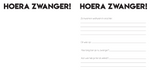 Invulboek zwangerschap | groen