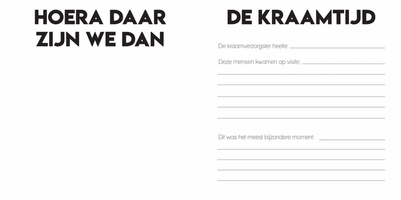 Invulboek voor tweeling baby's ons eerste jaar | groen