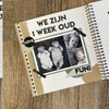 Invulboek voor tweeling baby's ons eerste jaar | groen
